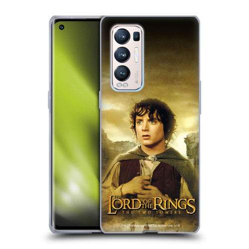 The Lord Of The Rings The Two Towers Posters Frodo Soft Gel Case for OPPO Find X3 Neo / Reno5 Pro+ 5G
