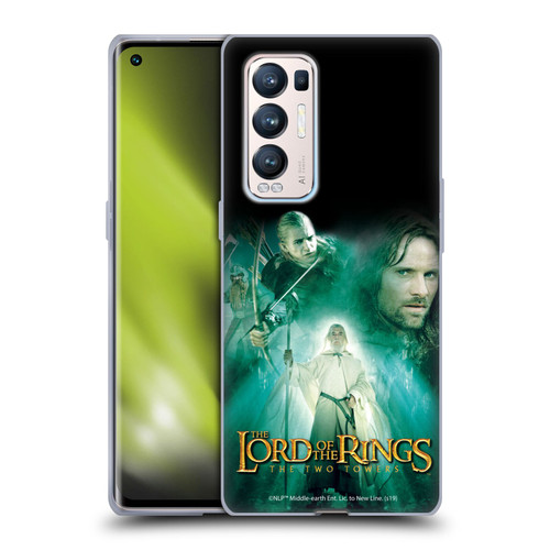 The Lord Of The Rings The Two Towers Posters Gandalf Soft Gel Case for OPPO Find X3 Neo / Reno5 Pro+ 5G