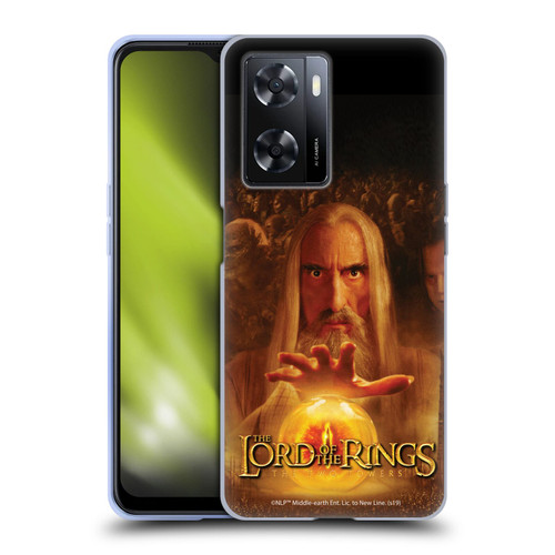 The Lord Of The Rings The Two Towers Posters Saruman Eye Soft Gel Case for OPPO A57s