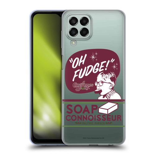 A Christmas Story Graphics Soap Connoisseur Soft Gel Case for Samsung Galaxy M33 (2022)