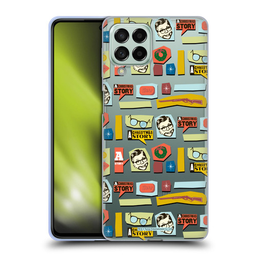 A Christmas Story Graphics Pattern 2 Soft Gel Case for Samsung Galaxy M53 (2022)