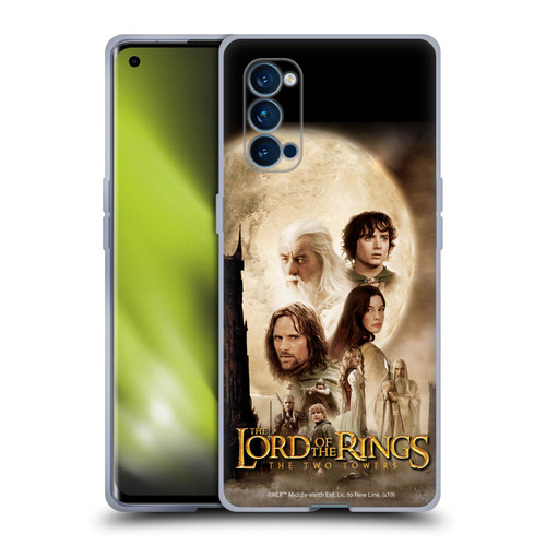 The Lord Of The Rings The Two Towers Posters Main Soft Gel Case for OPPO Reno 4 Pro 5G
