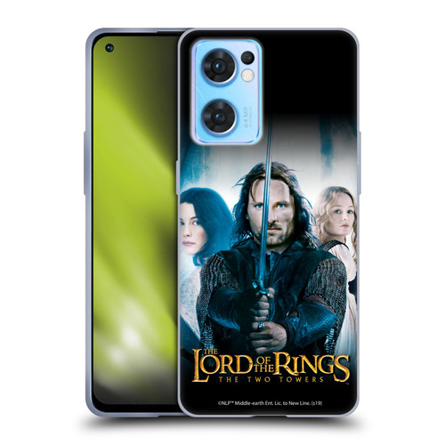 The Lord Of The Rings The Two Towers Posters Aragorn Soft Gel Case for OPPO Reno7 5G / Find X5 Lite