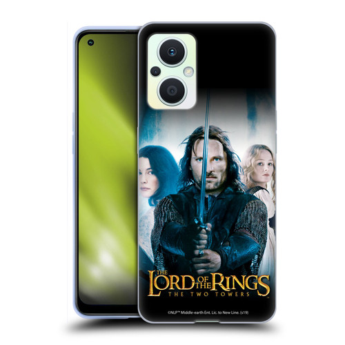 The Lord Of The Rings The Two Towers Posters Aragorn Soft Gel Case for OPPO Reno8 Lite