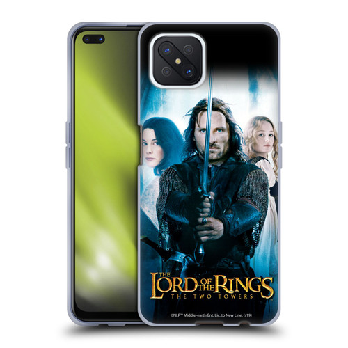 The Lord Of The Rings The Two Towers Posters Aragorn Soft Gel Case for OPPO Reno4 Z 5G
