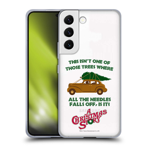 A Christmas Story Graphics Car And Pine Tree Soft Gel Case for Samsung Galaxy S22 5G