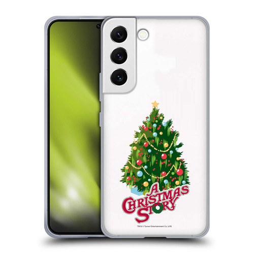 A Christmas Story Graphics Holiday Tree Soft Gel Case for Samsung Galaxy S22 5G