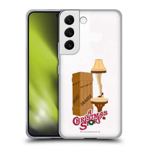 A Christmas Story Graphics Leg Lamp Soft Gel Case for Samsung Galaxy S22 5G