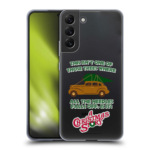 A Christmas Story Graphics Car And Pine Tree Soft Gel Case for Samsung Galaxy S22+ 5G