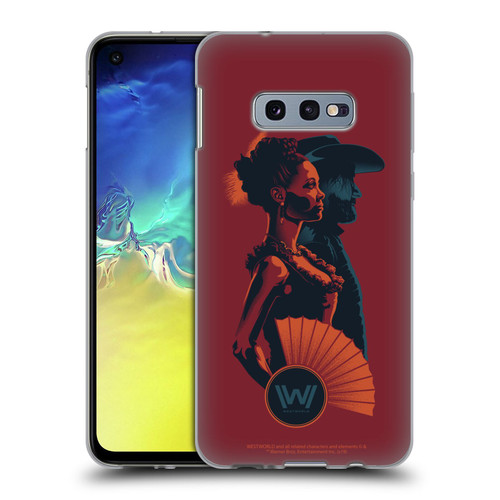 Westworld Graphics Maeve And Hector Soft Gel Case for Samsung Galaxy S10e
