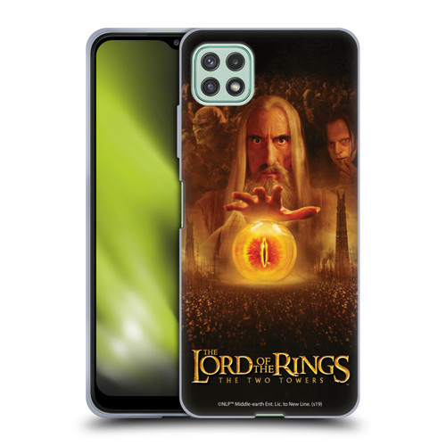 The Lord Of The Rings The Two Towers Posters Saruman Eye Soft Gel Case for Samsung Galaxy A22 5G / F42 5G (2021)