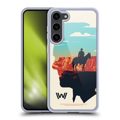 Westworld Graphics Ford And William Soft Gel Case for Samsung Galaxy S23+ 5G