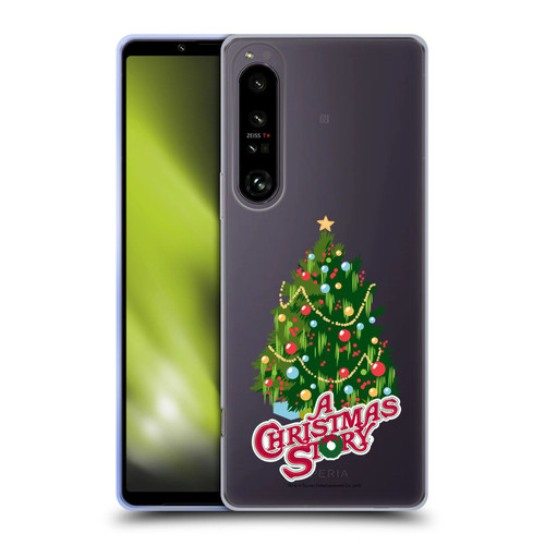 A Christmas Story Graphics Holiday Tree Soft Gel Case for Sony Xperia 1 IV