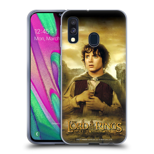 The Lord Of The Rings The Two Towers Posters Frodo Soft Gel Case for Samsung Galaxy A40 (2019)