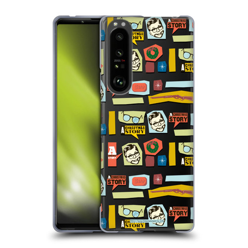 A Christmas Story Graphics Pattern 2 Soft Gel Case for Sony Xperia 1 III