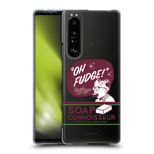 A Christmas Story Graphics Soap Connoisseur Soft Gel Case for Sony Xperia 1 III
