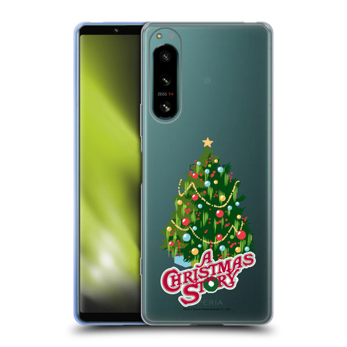 A Christmas Story Graphics Holiday Tree Soft Gel Case for Sony Xperia 5 IV