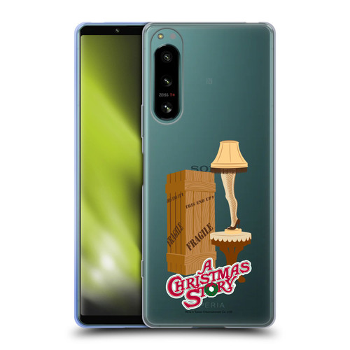 A Christmas Story Graphics Leg Lamp Soft Gel Case for Sony Xperia 5 IV
