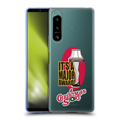 A Christmas Story Graphics Leg Lamp Major Award Soft Gel Case for Sony Xperia 5 IV