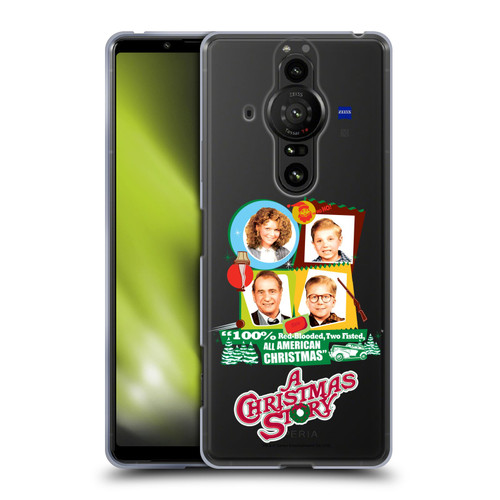 A Christmas Story Graphics Family Soft Gel Case for Sony Xperia Pro-I
