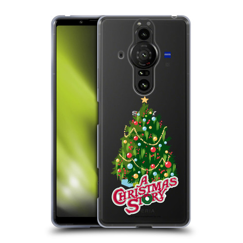 A Christmas Story Graphics Holiday Tree Soft Gel Case for Sony Xperia Pro-I