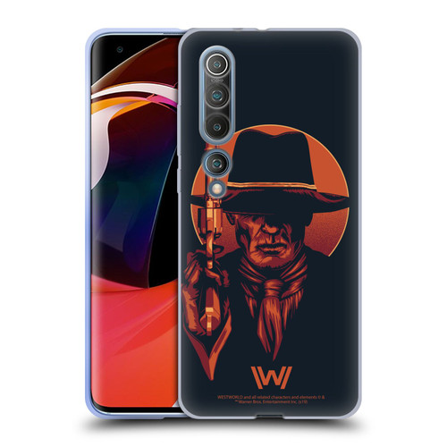 Westworld Graphics Man In Black 2 Soft Gel Case for Xiaomi Mi 10 5G / Mi 10 Pro 5G