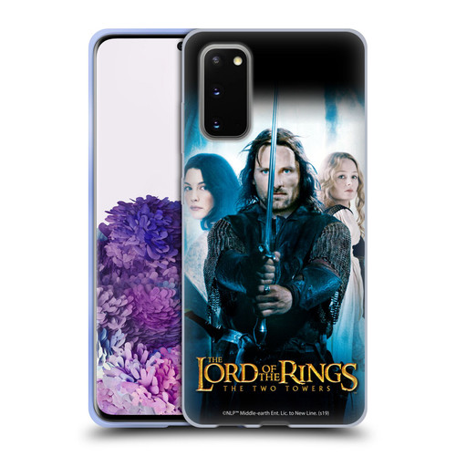 The Lord Of The Rings The Two Towers Posters Aragorn Soft Gel Case for Samsung Galaxy S20 / S20 5G