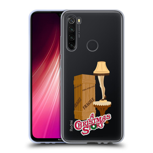 A Christmas Story Graphics Leg Lamp Soft Gel Case for Xiaomi Redmi Note 8T