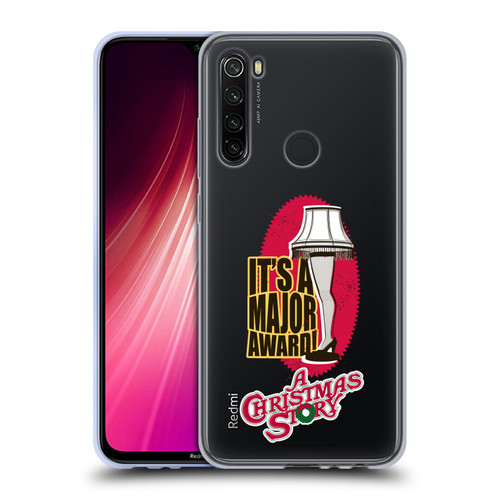 A Christmas Story Graphics Leg Lamp Major Award Soft Gel Case for Xiaomi Redmi Note 8T
