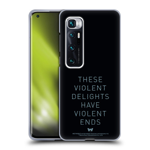 Westworld Graphics Violent Delights Soft Gel Case for Xiaomi Mi 10 Ultra 5G