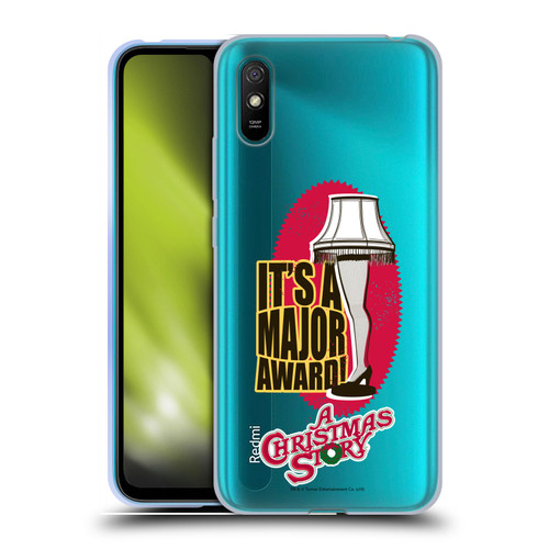 A Christmas Story Graphics Leg Lamp Major Award Soft Gel Case for Xiaomi Redmi 9A / Redmi 9AT