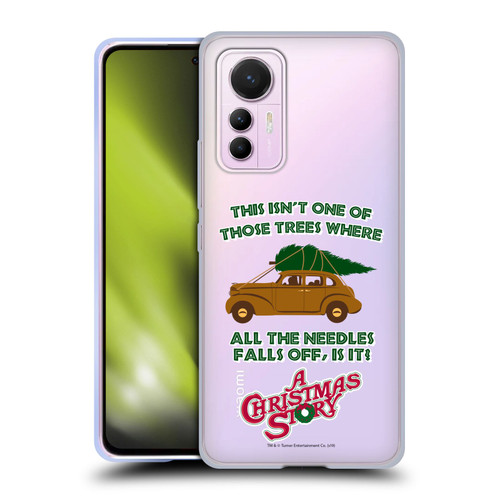 A Christmas Story Graphics Car And Pine Tree Soft Gel Case for Xiaomi 12 Lite