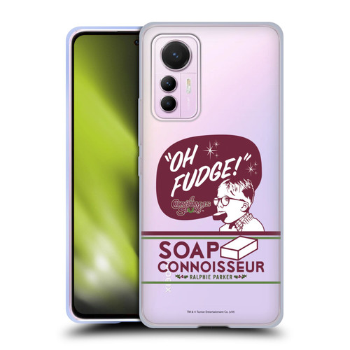 A Christmas Story Graphics Soap Connoisseur Soft Gel Case for Xiaomi 12 Lite