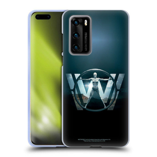 Westworld Key Art The Vitruvian Man Soft Gel Case for Huawei P40 5G