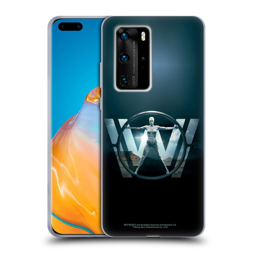 Westworld Key Art The Vitruvian Man Soft Gel Case for Huawei P40 Pro / P40 Pro Plus 5G