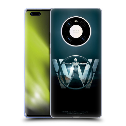 Westworld Key Art The Vitruvian Man Soft Gel Case for Huawei Mate 40 Pro 5G