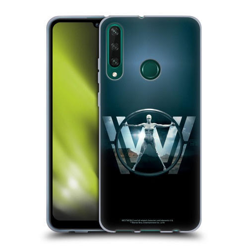 Westworld Key Art The Vitruvian Man Soft Gel Case for Huawei Y6p