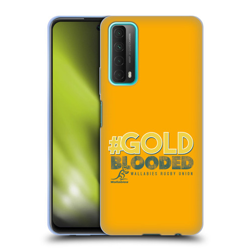 Australia National Rugby Union Team Wallabies Goldblooded Soft Gel Case for Huawei P Smart (2021)