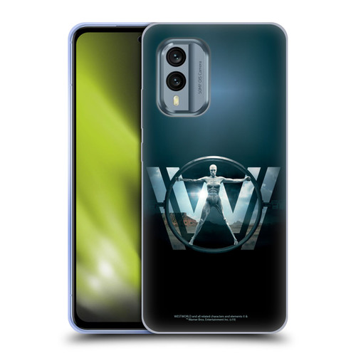 Westworld Key Art The Vitruvian Man Soft Gel Case for Nokia X30