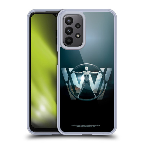 Westworld Key Art The Vitruvian Man Soft Gel Case for Samsung Galaxy A23 / 5G (2022)