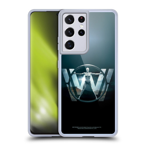 Westworld Key Art The Vitruvian Man Soft Gel Case for Samsung Galaxy S21 Ultra 5G