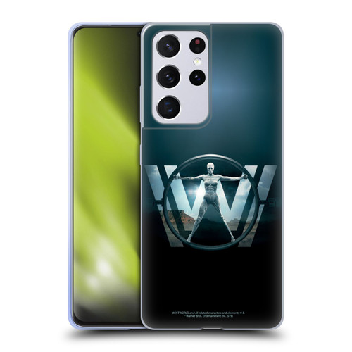 Westworld Key Art The Vitruvian Man Soft Gel Case for Samsung Galaxy S21 Ultra 5G