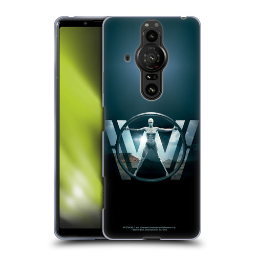 Westworld Key Art The Vitruvian Man Soft Gel Case for Sony Xperia Pro-I
