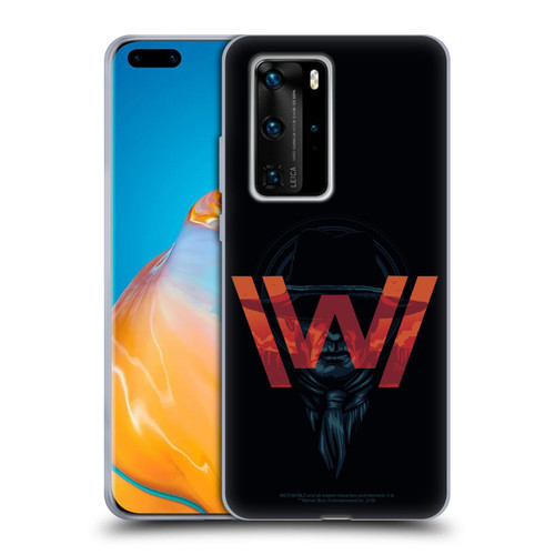 Westworld Logos Man In Black Soft Gel Case for Huawei P40 Pro / P40 Pro Plus 5G
