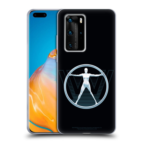 Westworld Logos The Vitruvian Man Soft Gel Case for Huawei P40 Pro / P40 Pro Plus 5G