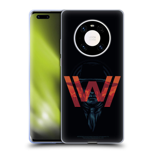 Westworld Logos Man In Black Soft Gel Case for Huawei Mate 40 Pro 5G