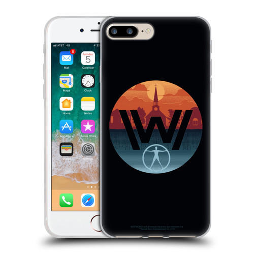 Westworld Logos Park Soft Gel Case for Apple iPhone 7 Plus / iPhone 8 Plus