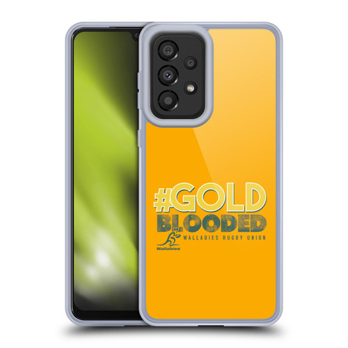 Australia National Rugby Union Team Wallabies Goldblooded Soft Gel Case for Samsung Galaxy A33 5G (2022)