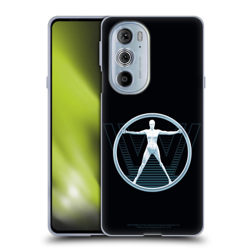 Westworld Logos The Vitruvian Man Soft Gel Case for Motorola Edge X30
