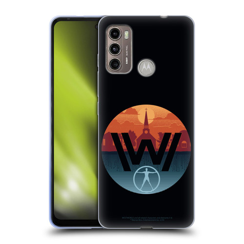 Westworld Logos Park Soft Gel Case for Motorola Moto G60 / Moto G40 Fusion